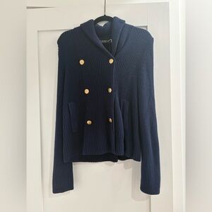 Ralph Lauren Navy Blazer Sweater